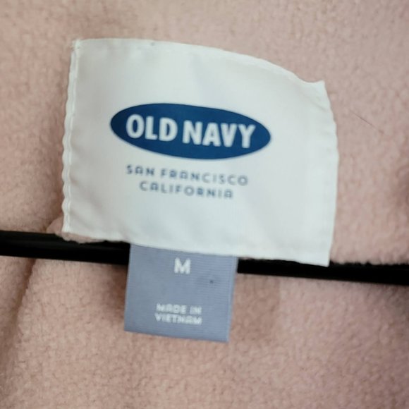 Old Navy Women's Rose Pink Puffer Vest Size Medium - Picture 2 of 8